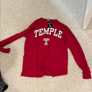 Gildan Red Long Sleeve Tee